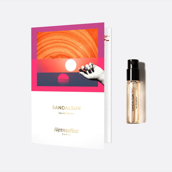 SANDALSUN Échantillon Eau de Parfum - Hermetica Paris